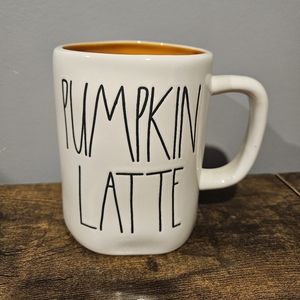 Rae Dunn Pumpkin Latte mug